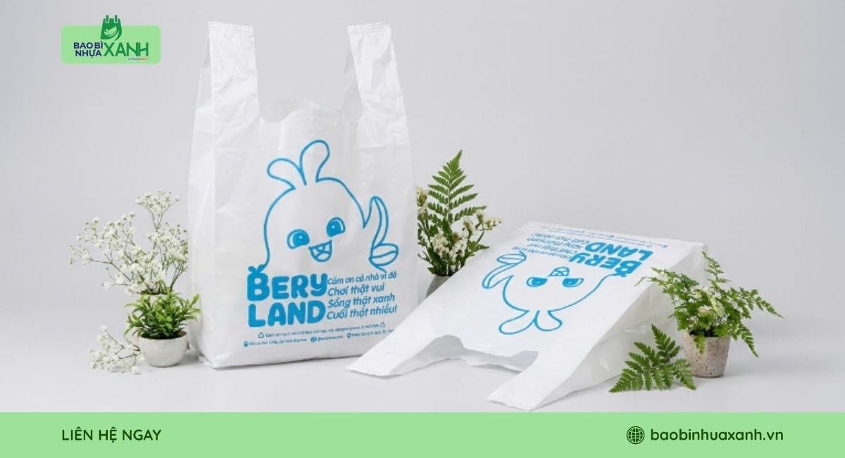 Túi 2 quai HD sữa BERY LAND
