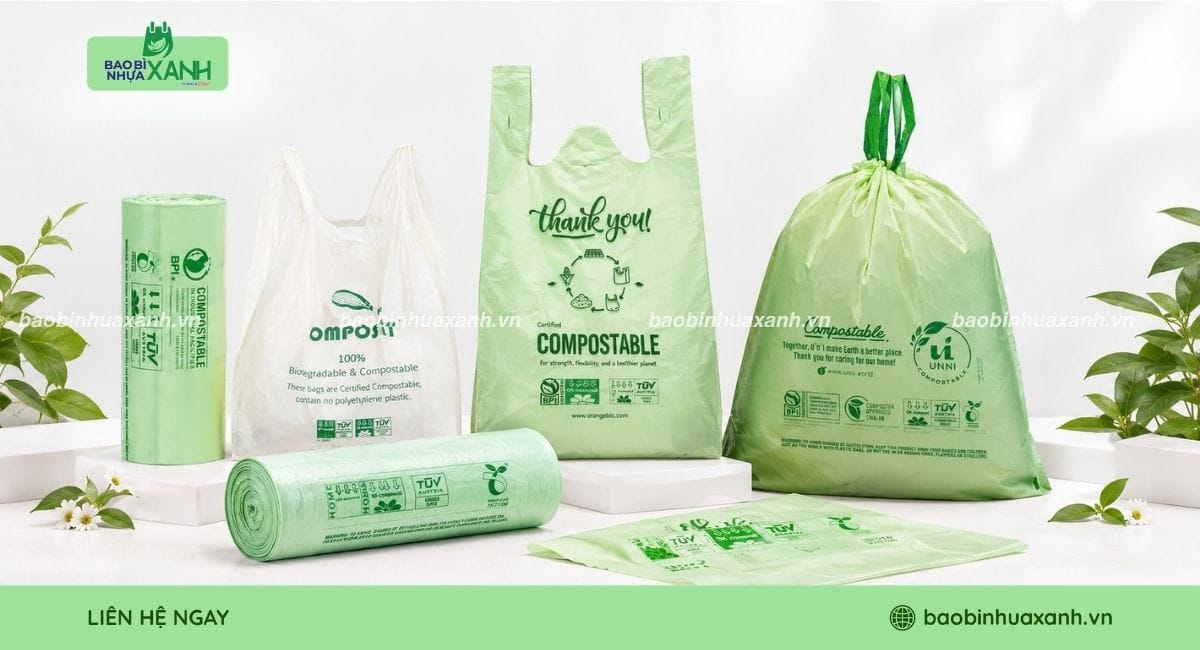 Túi Compostable có chứng nhận Ok Compost