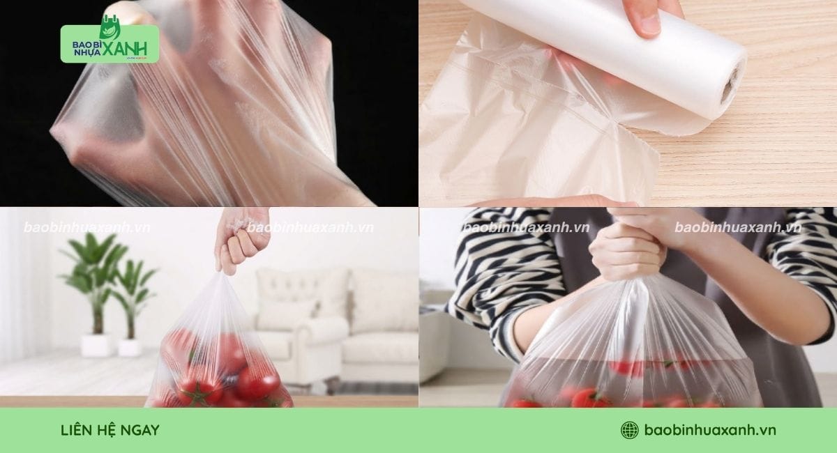 Túi cuộn đựng thực phẩm nhiều kích thước