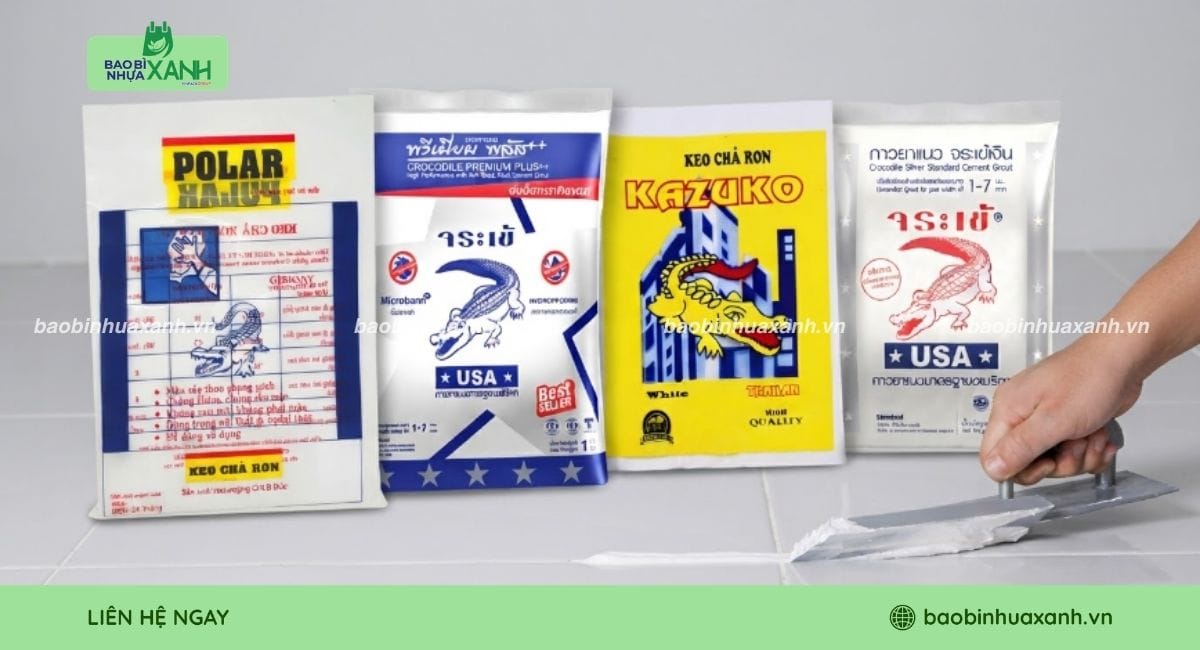 Túi đựng keo chà ron thiết kế tiện dụng