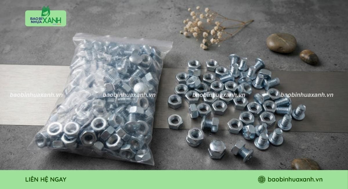Túi đựng ốc vít dễ sử dụng và đóng gói