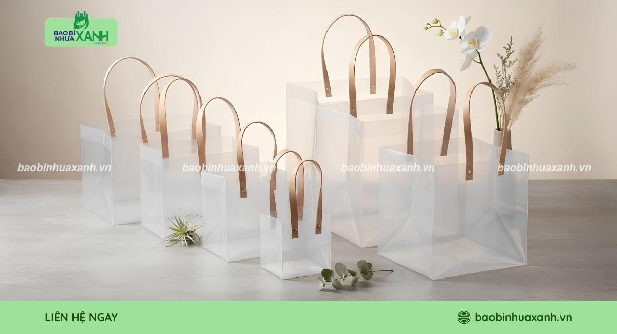 Túi đựng quà trong suốt nhiều kích thước