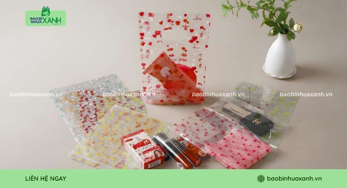 Túi hột xoài trong suốt đựng sản phẩm bán lẻ