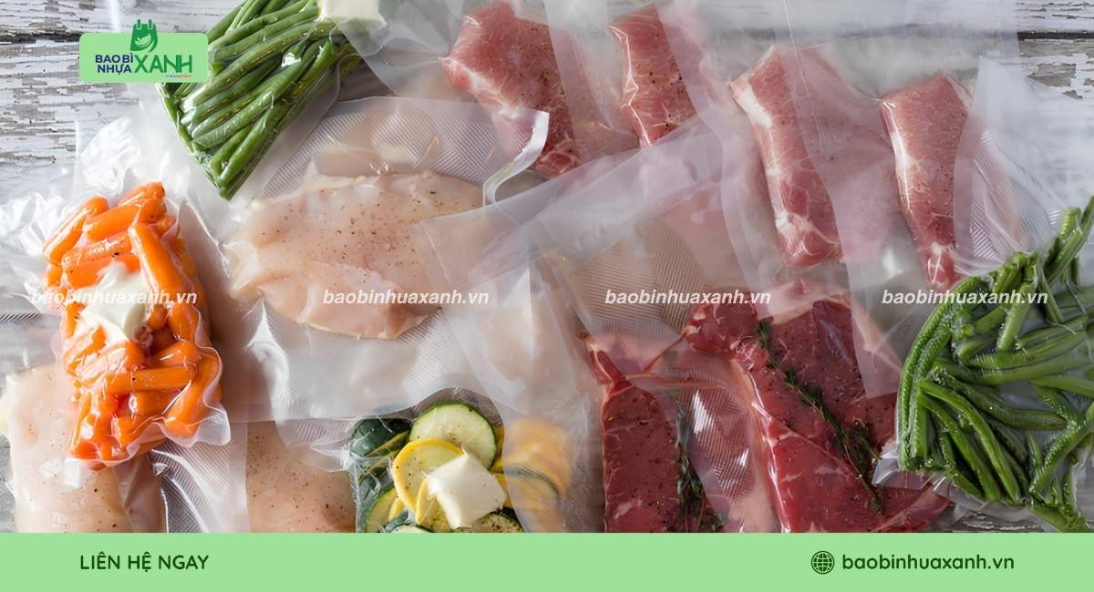 Túi hút chân không thực phẩm bảo quản thực phẩm tiện lợi