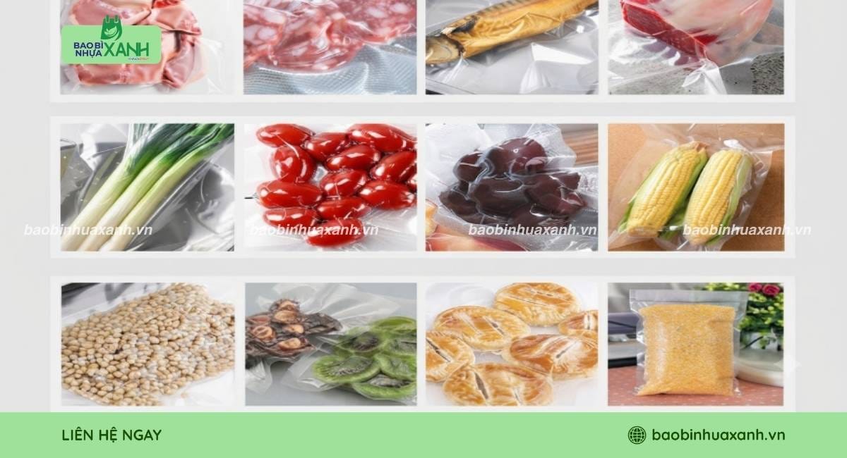 Túi chút chân không thực phẩm đóng gói tiện lợi