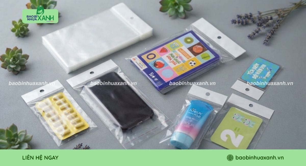 Túi OPP màng ngọc phù hợp cho trưng bày