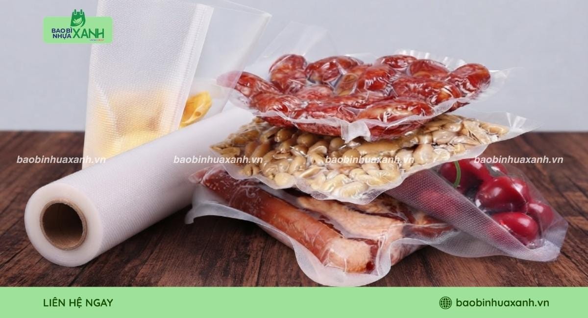 Túi PA hút chân không 1 mặt nhám
