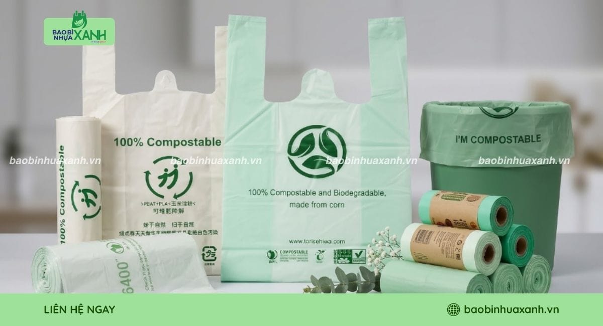 Túi phân hủy sinh học từ PBAT