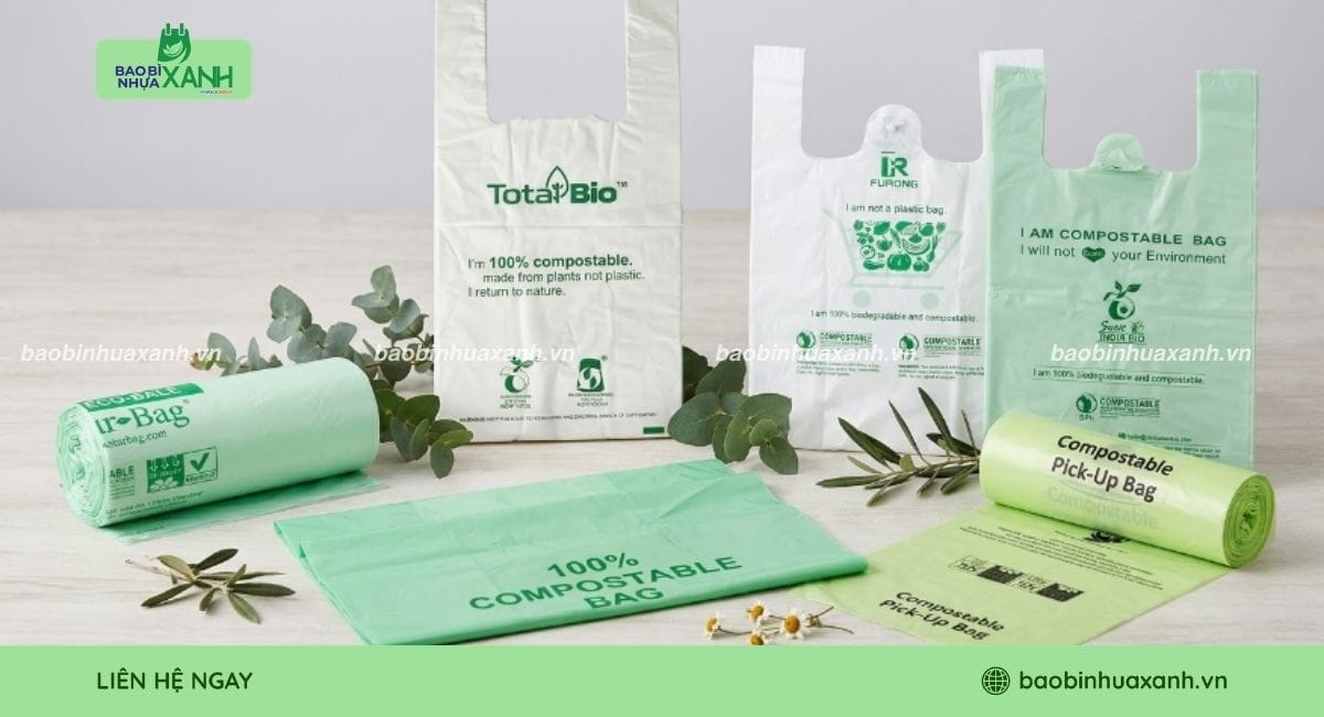 Túi tự hủy sinh học từ nhựa PLA và PBAT