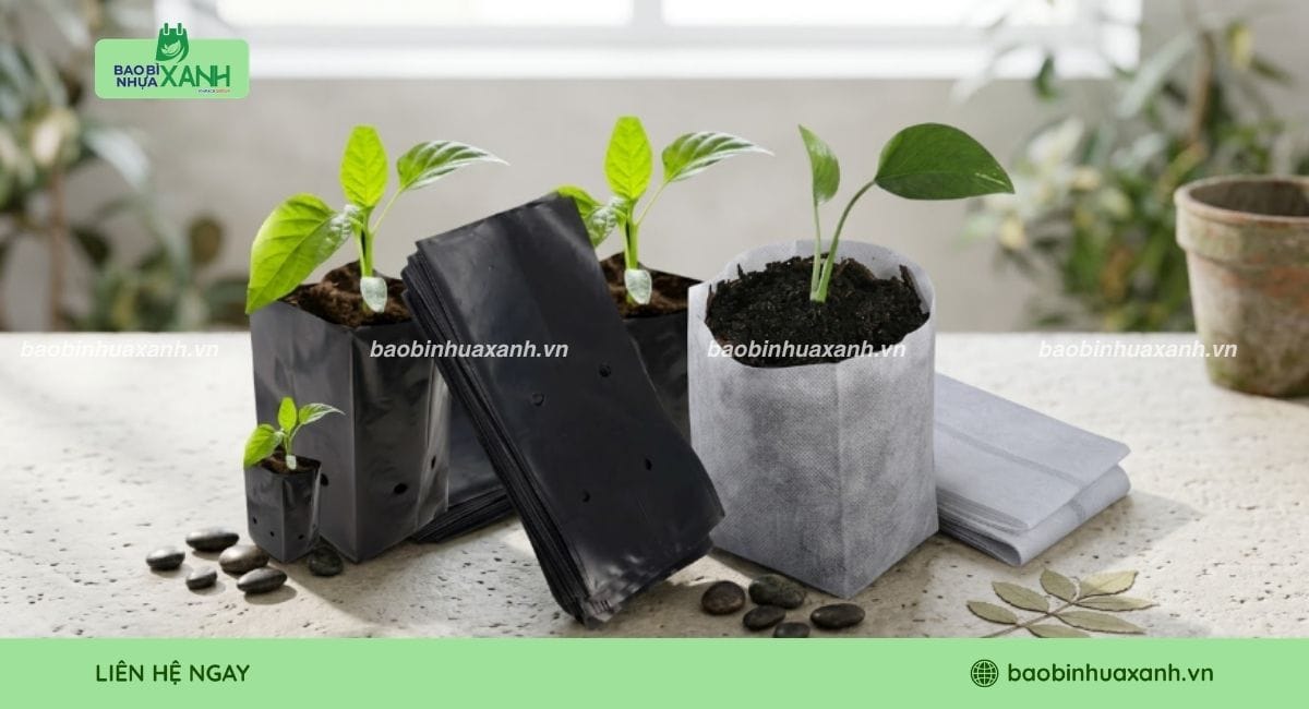 Túi ươm cây phân hủy sinh học