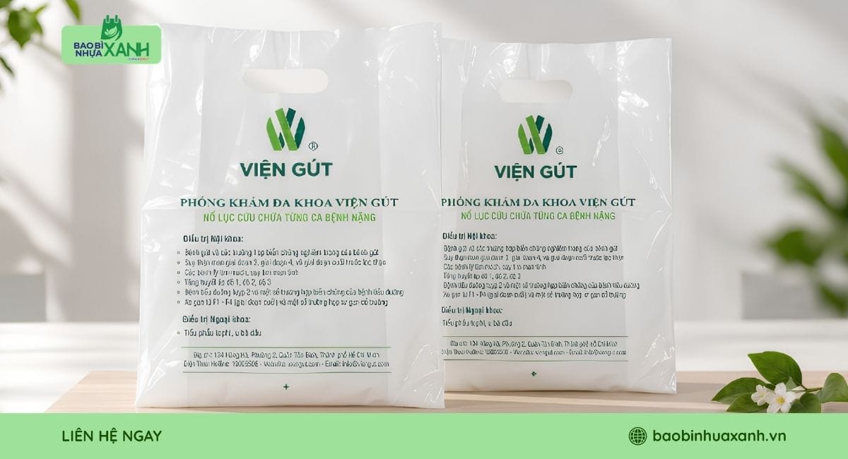 Túi hột xoài PE sữa tự hủy