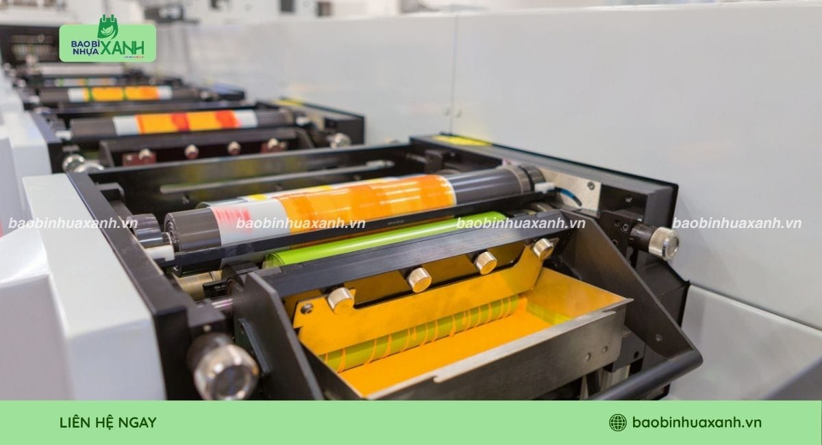 Ứng dụng của mực in gốc nước trong in Flexo