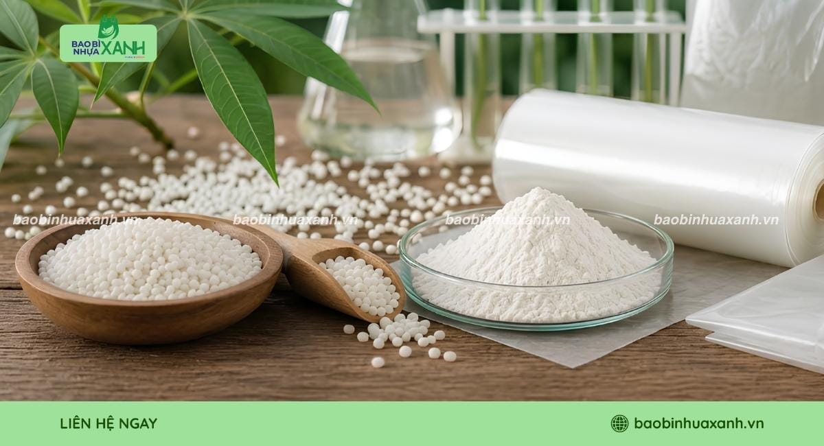 Vật liệu TPS được tạo từ tinh bột thực vật