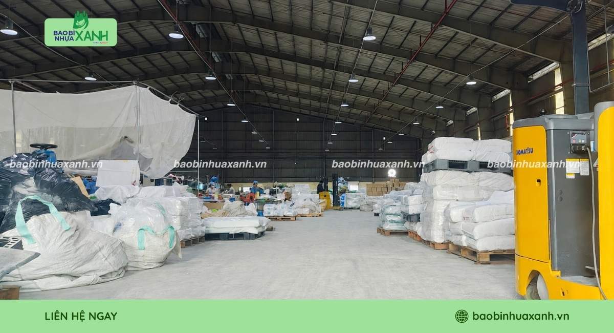 Xưởng Bao Bì Nhựa Xanh chuyên sản xuất túi phân hủy sinh học