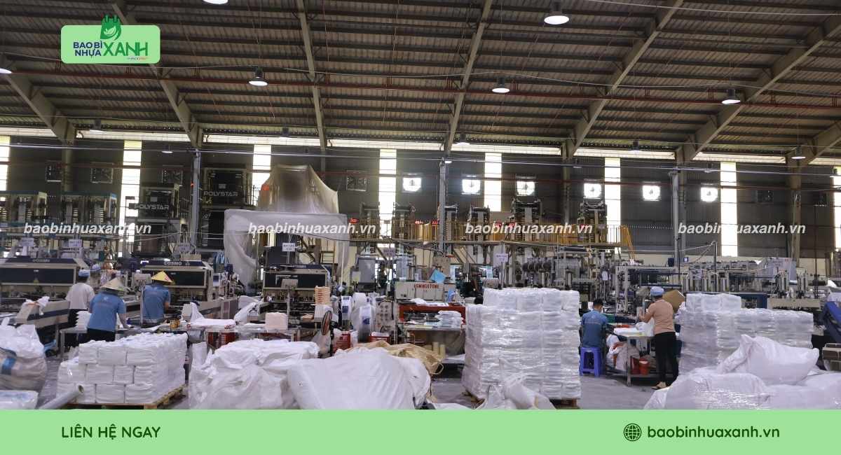 Xưởng Bao Bì Nhựa Xanh chuyên sản xuất bao đựng phân bón