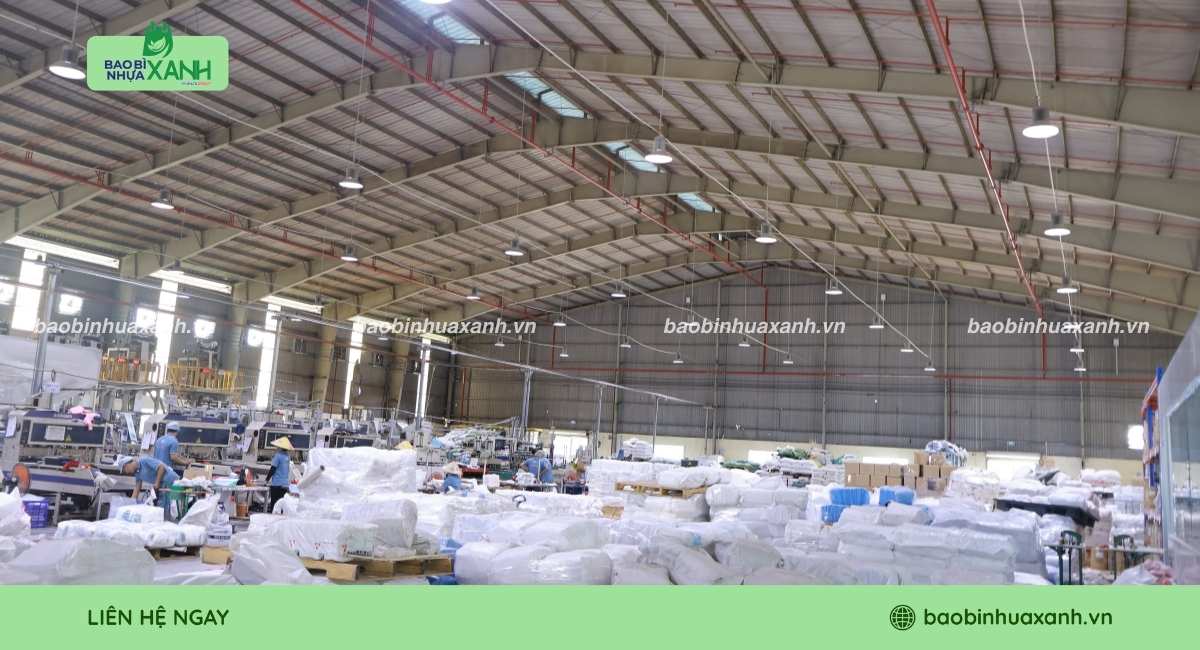 Xưởng Bao Bì Nhựa Xanh chuyên sản xuất túi đựng ốc vít