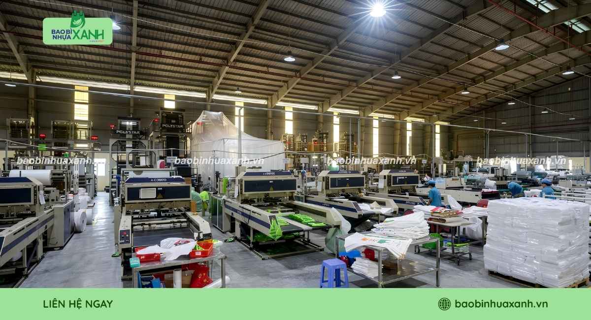 Xưởng Bao Bì Nhựa Xanh chuyên sản xuất túi đựng lịch Tết