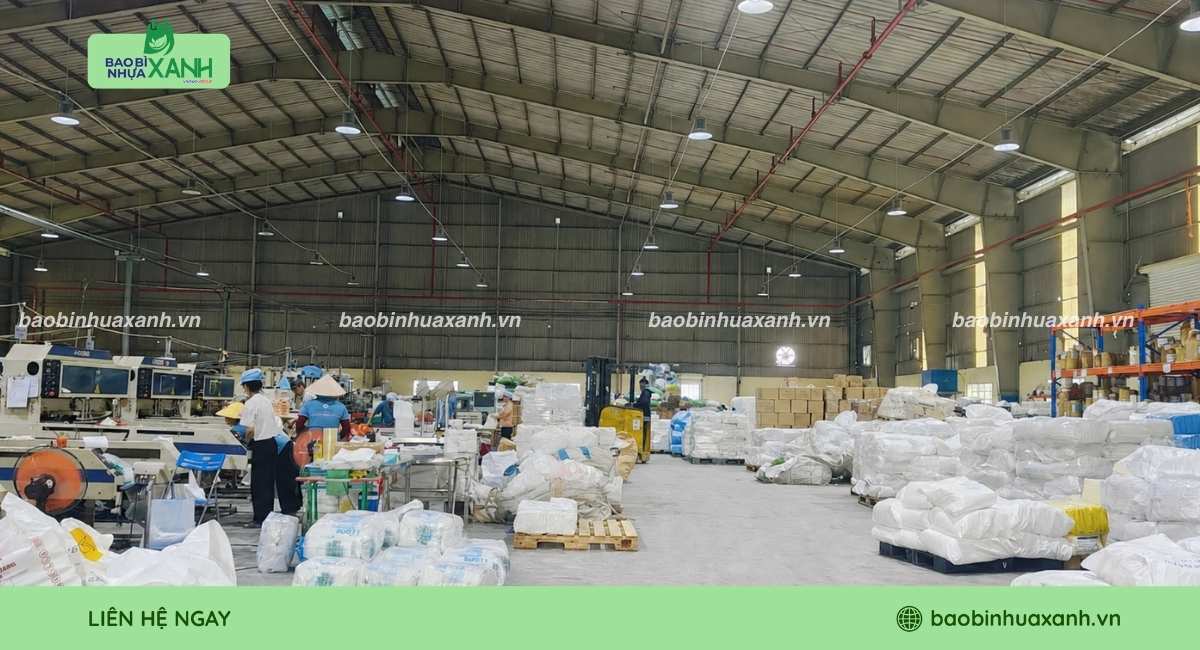 Xưởng Bao Bì Nhựa Xanh chuyên sản xuất các dòng túi sinh học