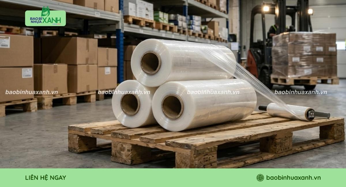 Bảo quản màng PE tránh dầu mỡ và chất bẩn