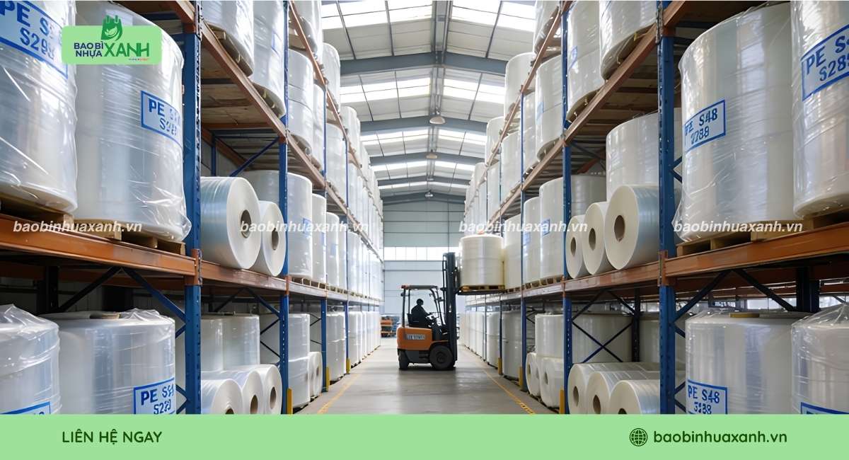 Cách bảo quản màng PE đúng cách trong kho