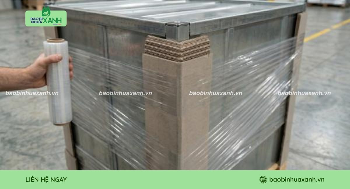 Cách quấn màng PE pallet đúng kỹ thuật cho sản phẩm