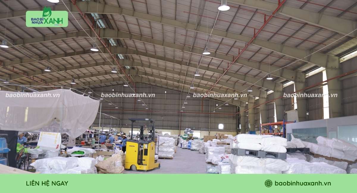 Xưởng Bao Bì Nhựa Xanh chuyên sản xuất Bao tay nilon chất lượng