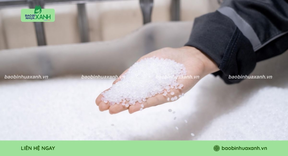 Hạt nhựa PE dùng trong sản xuất bao tay nilon