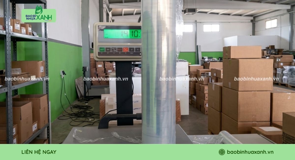 Kiểm tra trọng lượng màng PE