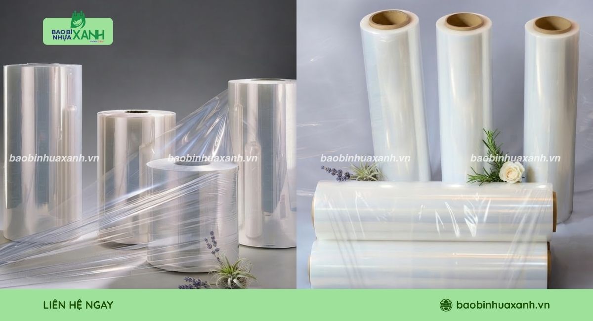 So sánh màng PE và màng POF khi lựa chọn vật liệu
