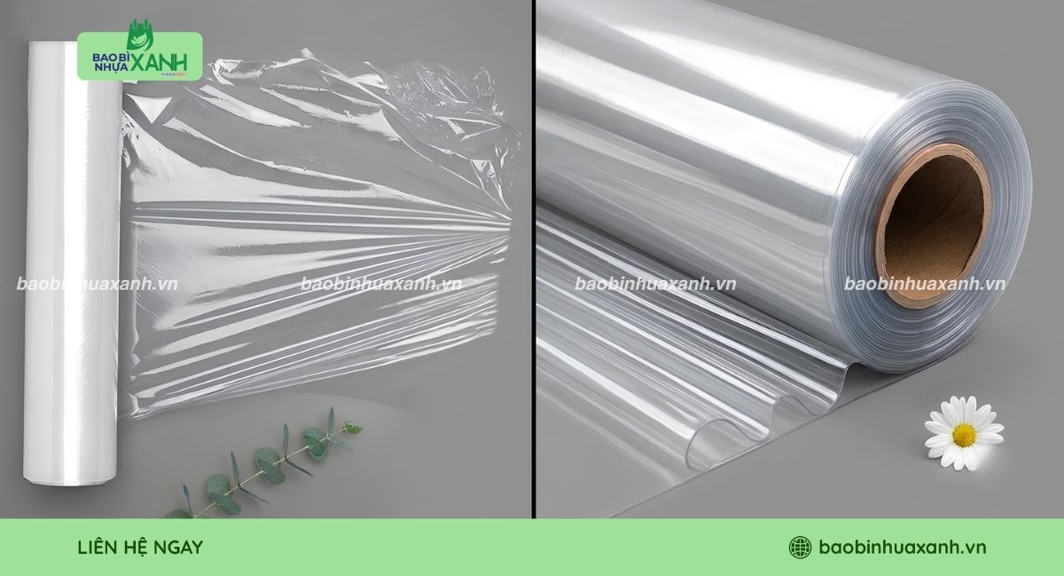 So sánh màng PE và màng PVC