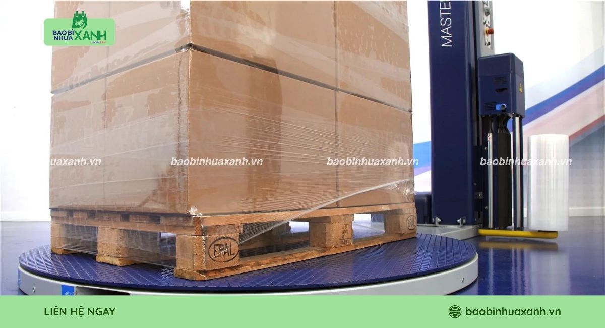 Tiêu chuẩn số vòng quấn màng PE cho pallet