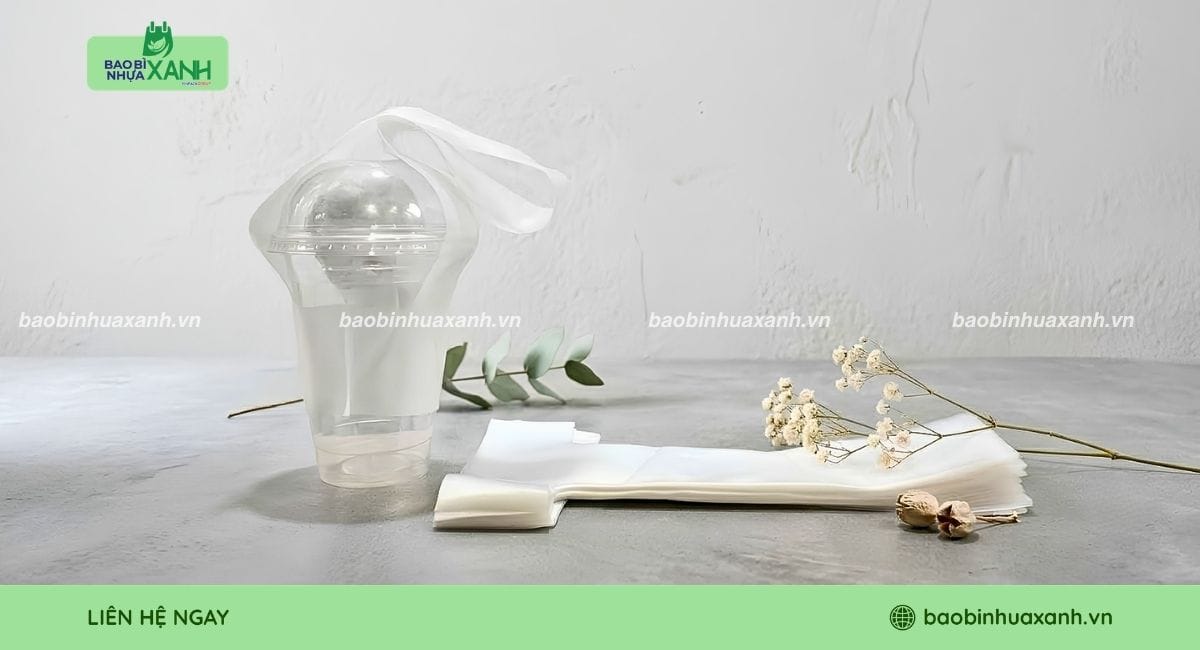 Túi chữ T tái chế đựng ly tiện lợi