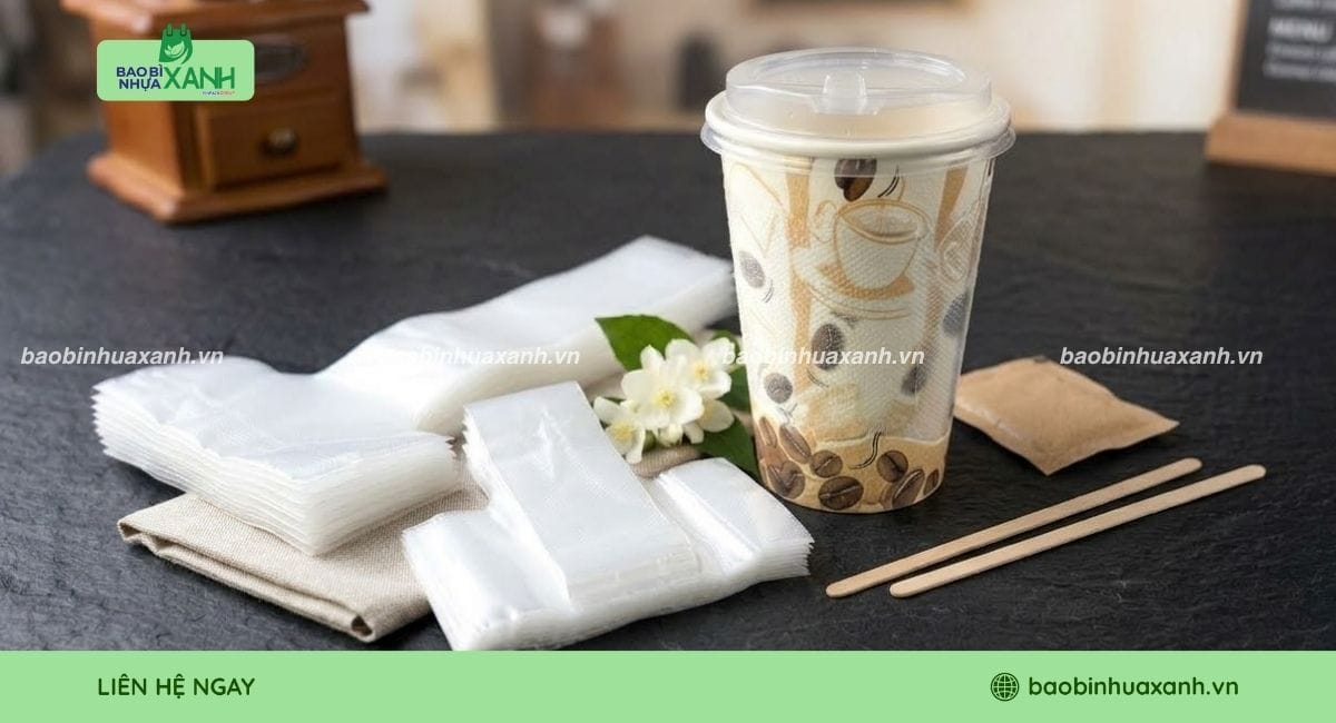 Túi chữ T tái chế có quai xách chắc chắn