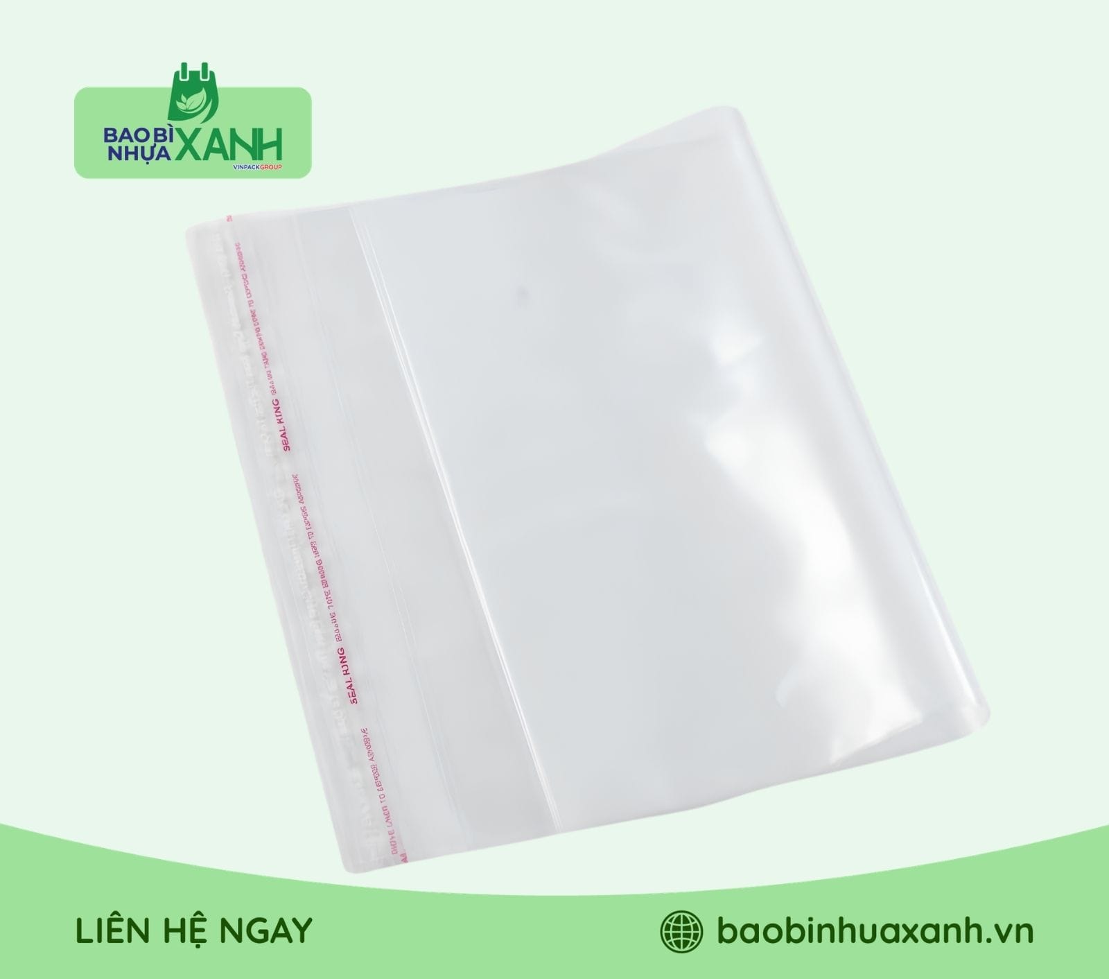 Túi dán miệng tái chế