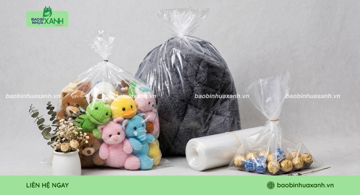 Túi miệng bằng tái chế nhiều kích thước