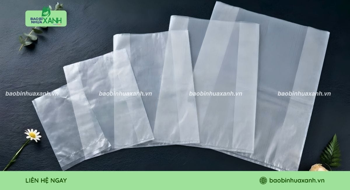 Túi miệng bằng tự hủy sinh học sản xuất theo yêu cầu