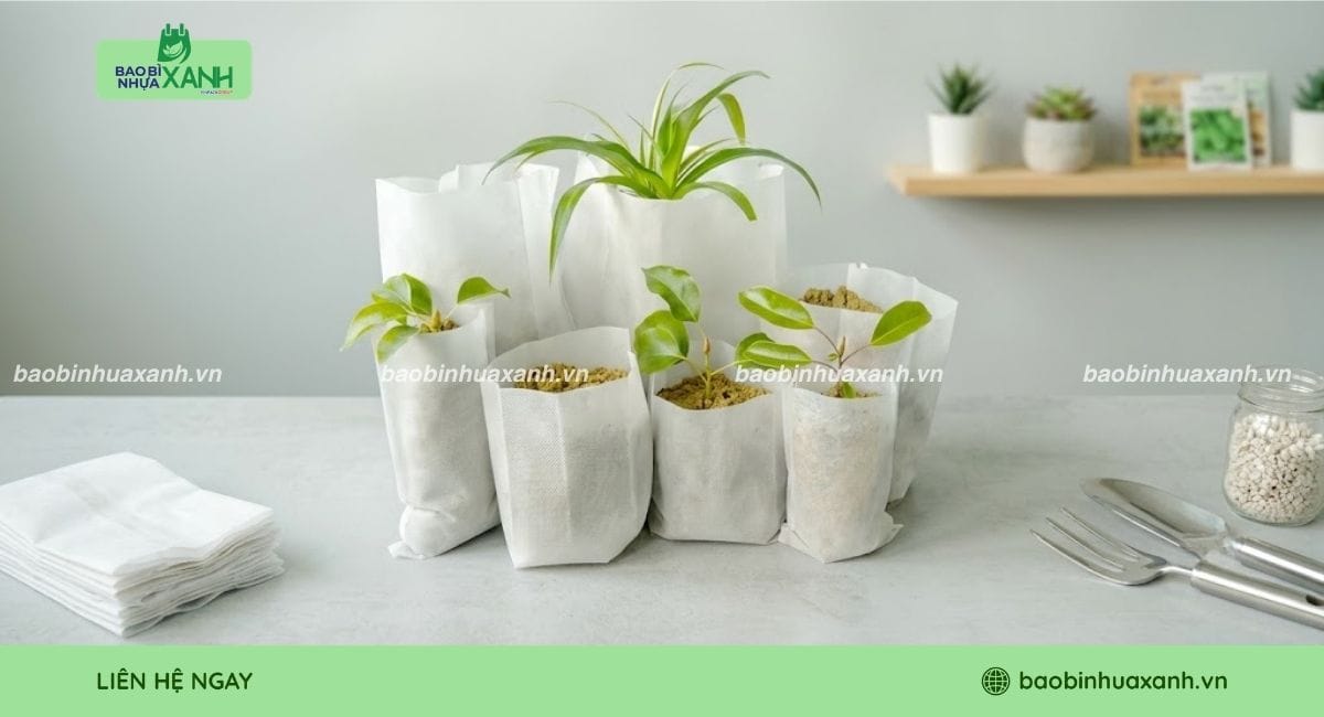 Túi ươm cây tự hủy sinh học