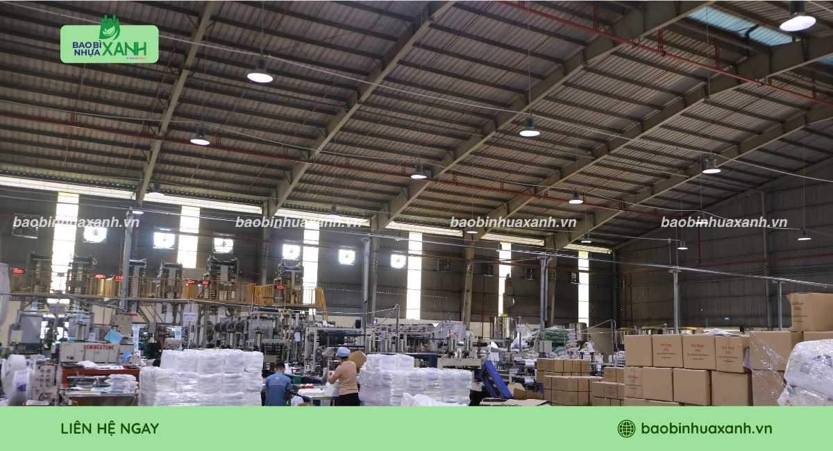 Xưởng Bao Bì Nhựa Xanh chuyên sản xuất bao tay nilon